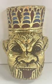 Unique Small Egyptian God Bes Statue Made in Egypt - Etsy