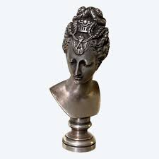 Silver bronze seal - Objects of curiosity | Antikeo