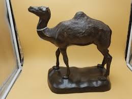 Large Japanese bronze of a camel HET