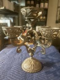 Metal Acanthus Leaf Epergne Without The 5 Bowls. Base Only!!!
