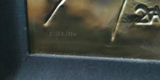 Lot - Salvador Dali "THE TEN COMMANDMENTS" GOLD PATINA SERIES