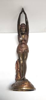 Antique Cast Bronze Statue, Signed, Odoardo Tabacchi Torino ...