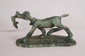 Dog Carrying Shoe Figurine/pewter Dog/philip Kraczkowski/hallmark Cards/1975/appreciation Gift/little Gallery/dog Figurines/collectible - Etsy