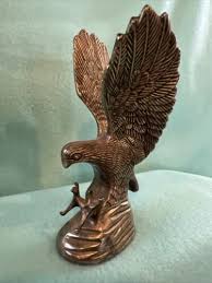Hampshire Genuine Silver Plated Bald American Eagle ...
