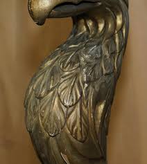 Stunning Antique Regency Hardwood Giltwood and Marble Eagle Carved Console Table For Sale at 1stDibs