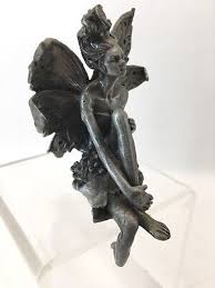 Pewter Fantasy Fairy Shelf Sitter Figure | eBay