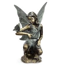 Grace Fairy Garden Sculpture - 25" High