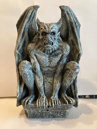 Gargoyle sculpture wall relief 12" www.NEO-MFG.com