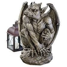 Large Gothic Silas The Gargoyle Sentry Statue for Home or Garden by Artist Manchester - Walmart.com