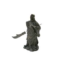 Vintage Bronze Color Metal Guan Yu Zheng Fei General Quan ...