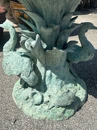Bronze Triton fountain For Sale at 1stDibs