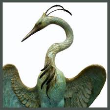 Herons Fountain - Etsy