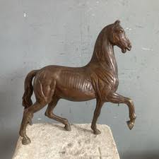 Las mejores ofertas en Metal Horse Statue Indiana Antique Metalware | eBay
