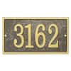 Have a question about Whitehall Products Fast and Easy Rectangle House Number Plaque, Bronze/Gold? - Pg 1 - The Home Depot