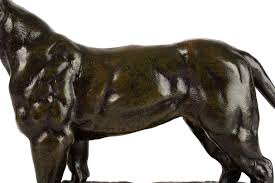 Bronze Sculpture "Lioness of Senegal" by Antoine-Louis Barye ...