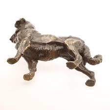 SCULPTURE, bronze, dog. Art - Sculptures & Bronzes - Auctionet