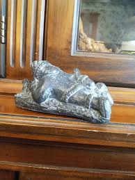 Wolf Original Sculpture Hand Carved Black Soapstone Couple Inuit Canada & Rabbit | eBay