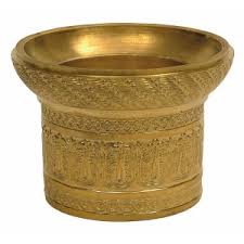 Furniture Hardware: Brass Chapiteau Top Element