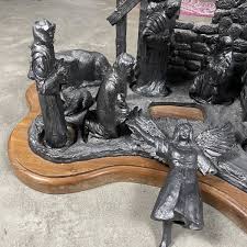 Michael Ricker pewter Nativity Set Christmas | eBay