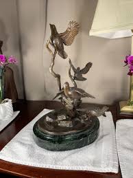 Stan Bentall Bronze On marble 5 Birds 1984 LIMITED #06 of 48 ...