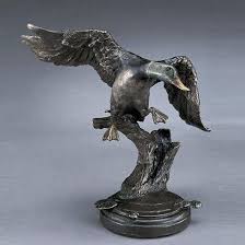 Duck Sculpture | Bronze | Mallard | Mark Hopkins