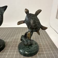 Bronze Turtle Sculpture In Art Sculptures for sale | eBay