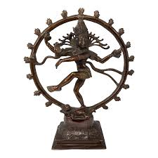 Asian Dancing Hindu Bronze Copper Shiva Nataraja Circa 1950 ...