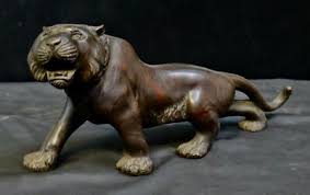 Early 20th Century Japanese Bronze Tiger | eBay