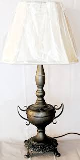 Antique Pewter Vintage Lamp | Lamp Shade Pro