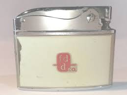 Flat Advertising Lighter Frank D. Davis Co. (California ...