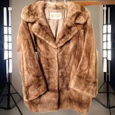 Mink Fur Coat by Oleg Cassini 1970s | eBay