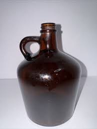 VINTAGE Brown Glass Finger Handle “Federal Law Forbids…” 3A ...