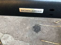 Set of 3 Brown Jordan Outdoor Stools — GoneGirl