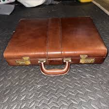 Hard Brown Antique Vintage Suitcases Travel Accessories for sale | eBay
