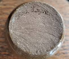 Vintage TerraCotta Olive Green Studio Pottery Vase - Cool Mid Century Sheri Lowe - Ellis Antiques