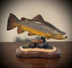 Original Wood Carving “river Keeper” - Etsy