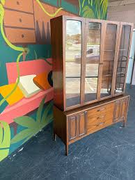 Mid Century Broyhill Emphasis Hutch | Chairish