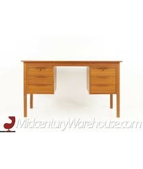 Bent Silberg Mobler Mid Century Danish Teak Desk | eBay