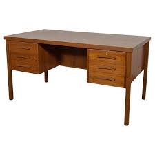 Mid-Century Freestanding Teak Desk, Denmark, 1960s For Sale ...
