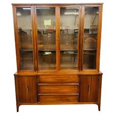 Mid-Century Modern Walnut China Cabinet at 1stDibs | walnut ...