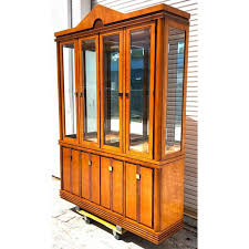 Hickory White China Cabinet Biedermeier Genesis Collection ...
