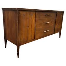 Vintage Midcentury Modern Broyhill Saga Carved Star Credenza ...