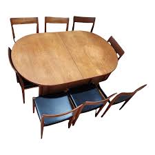 1960s Mid Century Modern Troeds Bjarnum Dining Table and ...