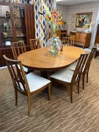 Broyhill Brasilia Dining Set – Mid Century Modern Table With ...