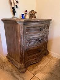 Dresser • Mirror • 3 Pc King Bed • Nightstand - American Signature ASHWORTH WASHED for Sale in Fort Lauderdale, FL - OfferUp