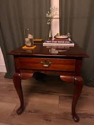 Vintage / Antique Broyhill Solid Mahogany Side Table