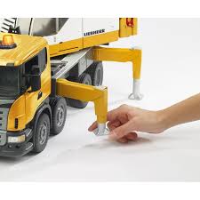 Bruder Toy Scania Liebherr Crane Truck with Realistic ...