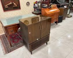 Vintage Philips Tube Radio Music Cabinet With Original FM ...