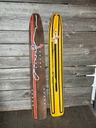 Pair of Brunswick Snurfer Snowboards - VintageWinter