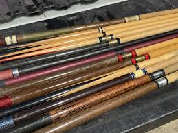 Lot Of 13 Used Pool Cues Sticks Billiards Preowned Different ...